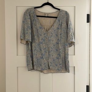 Floral blouse